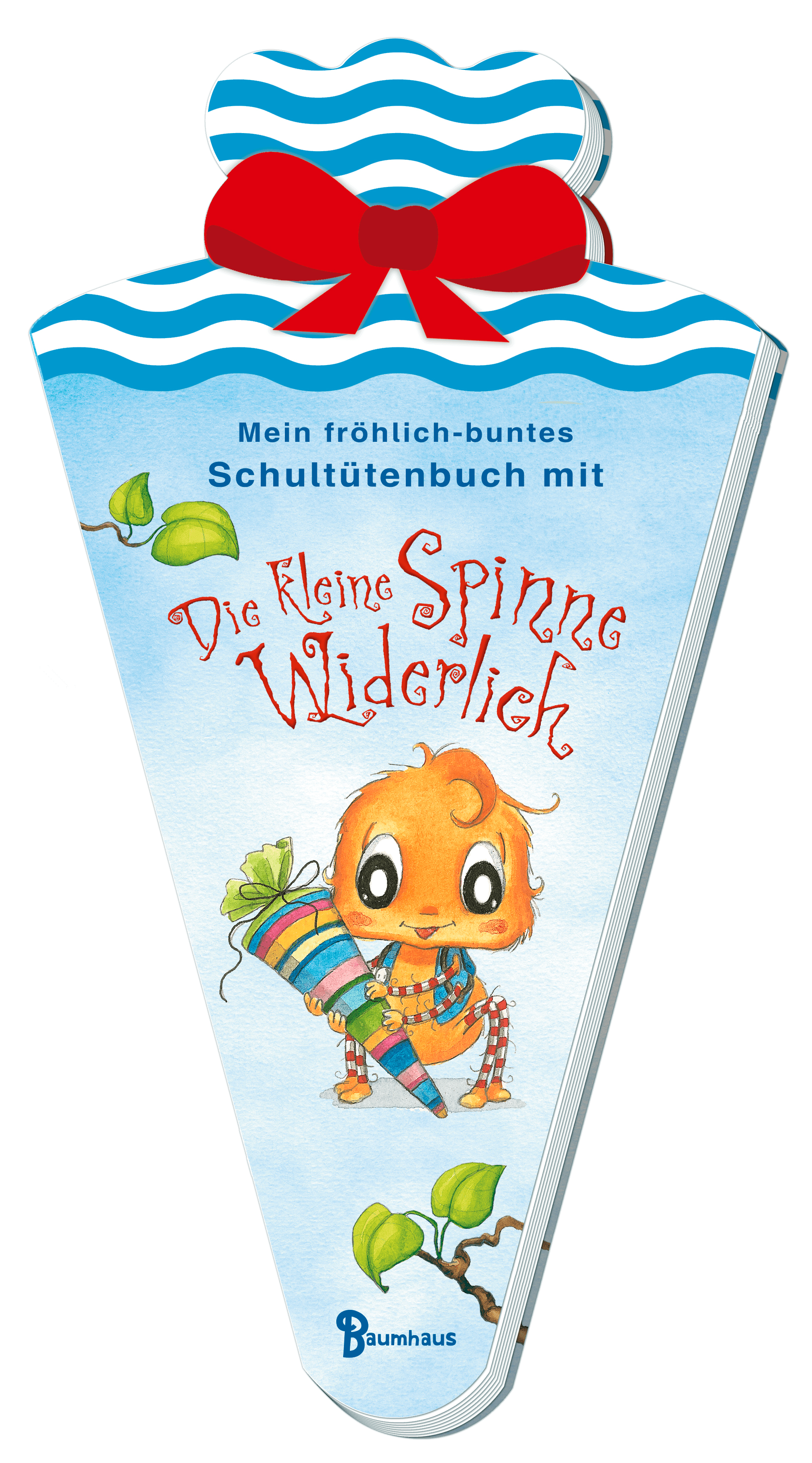 Mein fröhlich-buntes Schultütenbuch mit Die kleine Spinne Widerlich